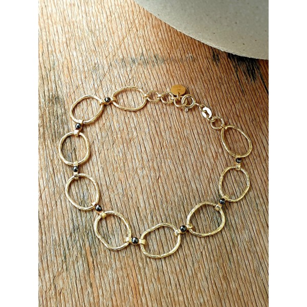 5 Octobre sidabro apyrankė 